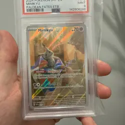 Pokemon Mimikyu 075 SV: Scarlet & Violet Promo Holo PSA 9 English 2024 - Image 1