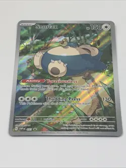 Snorlax SVP 051 Pokemon TCG Scarlet & Violet Black Star Promos Full Art 151 Holo - Image 2