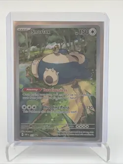 Snorlax SVP 051 Pokemon TCG Scarlet & Violet Black Star Promos Full Art 151 Holo - Image 5