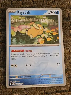 Pokemon TCG Psyduck 039/217 Reverse Holo Love Ball English Ascended Heroes - Image 1