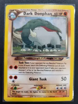 Dark Donphan 3/105 Neo Destiny Holo LP Pokemon TCG - Image 4