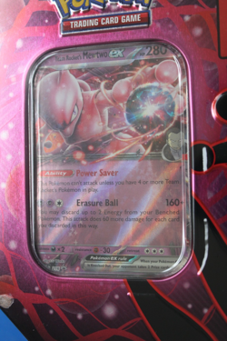 POKEMON TEAM ROCKET'S MEWTWO EX TIN SEALED - Image 2