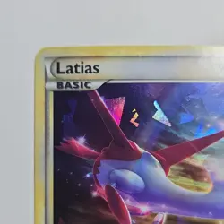 Pokemon TCG Latias Holo Basic 80 HP HGSS 10 2010 English Card Stock - Image 2