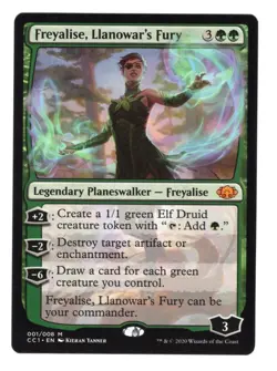 MTG - Freyalise, Llanowar's Fury - Commander Collection: Green - NM, English - Image 1