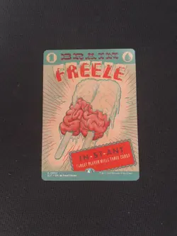 Brain Freeze (Secret Lair) NM MTG Magic the Gathering - Image 1