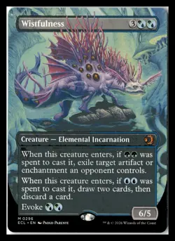 MTG #M0296 Wistfulness Lorwyn Eclipsed - Image 1