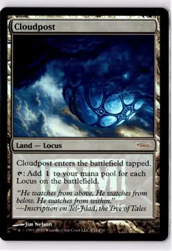 Cloudpost MP* FOIL DCI PROMO FNM ENGLISH 5/12 mtg -UnltdCards - Image 1