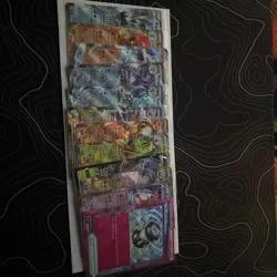 Pokemon TCG Lot of 12 Cards EX,V and Trainer - Image 1