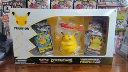 Pokemon Celebrations Premium Figure Collection Pikachu VMAX New Sealed See Pics - Image 1