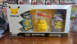 Pokemon Celebrations Premium Figure Collection Pikachu VMAX New Sealed See Pics - Image 5