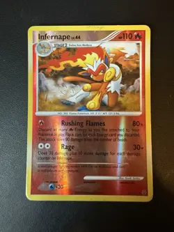 Infernape 31/127 Reverse Holo Rare Pokemon 2009 Platinum - HP - Image 1