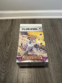 Pokemon Paldea Evolved Build and Battle Display Factory Sealed Box - Image 1