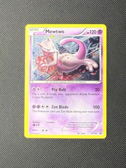 Pokemon Mewtwo XY101 Promo Holo - Mega Mewtwo Collection 2015 MP - Image 2