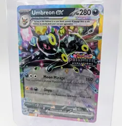 Umbreon EX 060/131 Prismatic Evolutions Stamp Promo Sealed Pokemon TCG - Image 1