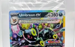 Umbreon EX 060/131 Prismatic Evolutions Stamp Promo Sealed Pokemon TCG - Image 2