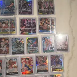 Bandai One Piece Card Game Luffy Zoro Katakuri Ryuma Rosinante Lot 35 Foil - Image 3
