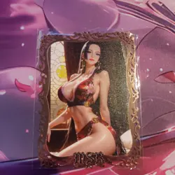 Boa Hancock from one piece Metal Card Waifu metal card Premium # 64/100 - Image 2