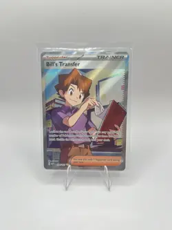 Bill's Transfer Full Art NM 194/165 Scarlet & Violet 151 Pokemon Card Trainer - Image 1