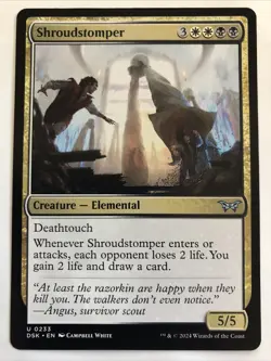MTG Duskmourn: House of Horror Shroudstomper 0233 NM - Image 1