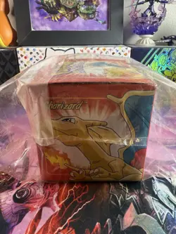 23K Gold Plated CHARIZARD Trading Card 1999 Burger King Pokemon Ball NEW SEALED - Image 2