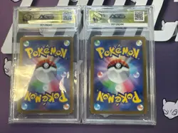 AGS 10 Hitmonlee Hitmonchan CLF Classic Sequential Set Pokemon Card Japanese - Image 2