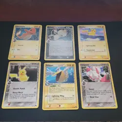 6 X POKEMON PROMO CARDS - POP SERIES 5 - COMMON SET - RARE - NM - Image 1