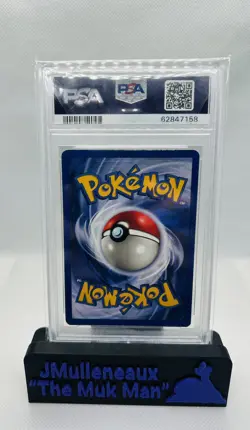 1999 Pokemon Fossil Lapras Holo PSA 4 - Image 2
