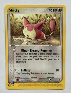 Skitty - EX Ruby & Sapphire 44/109 2003 - E Reader Pokemon - NM - Image 1
