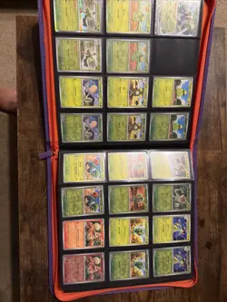 Pokemon Scarlet And Violet Base Master Set Complete W/ VaultX SV1 Binder - Image 5