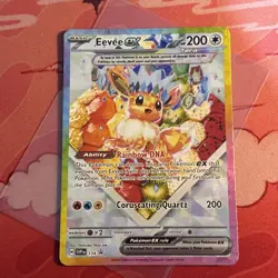 2025 POKEMON Near mint SVP BLACK STAR PROMO #174 EEVEE ex PRISMATIC EVOLUTIONS - Image 2