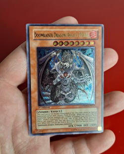 Yu-Gi-Oh! Doomkaiser Dragon/Assault Mode (CRMS-EN019) ULTIMATE, 1st EDITION, LP - Image 1