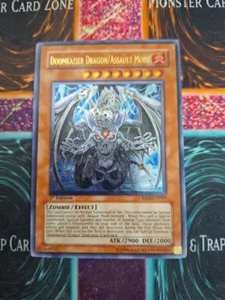 Yu-Gi-Oh! Doomkaiser Dragon/Assault Mode CRMS-EN019 Ultimate 1st NM Foil Shift - Image 1