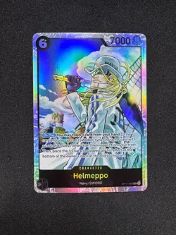 One Piece - A Fist of Divine Speed - Helmeppo - OP11-092 Super Rare Eng - Image 1