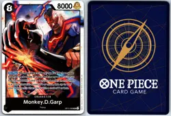 One Piece - A Fist of Divine Speed - Monkey D. Garp - OP11-095 Super Rare Eng - Image 2
