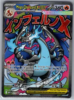 Mega Charizard X ex 023 ME: Mega Evolution Promo - Pokemon Card - NM - Image 1