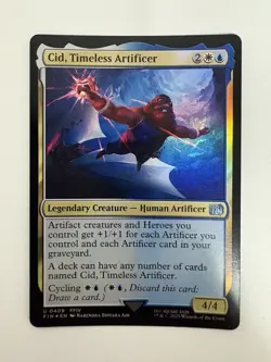 Cid Timeless Artificer 409 Foil MTG Magic the Gathering Card NM Near Mint FIN - Image 1