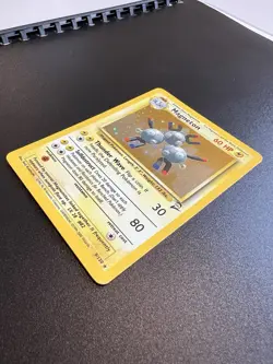 Magneton 9/130 Base Set 2 2000 Pokemon Card Holo Rare NM - Image 4