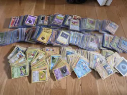 Vintage Pokemon TCG Commons And Uncommons Lot 500 Cards Near Mint To MP - Image 1