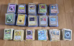 Vintage Pokemon TCG Commons And Uncommons Lot 500 Cards Near Mint To MP - Image 5