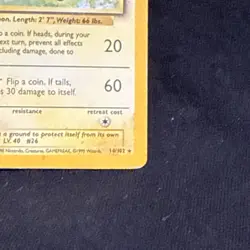 Pokemon TCG Raichu Holo Rare Card 14/102 Base Set 1999 Card Stock - Image 4