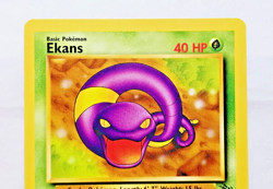 Ekans Fossil Set # 46/62 Pokemon TCG Common Card Base Set 1999 Ungraded - Image 2