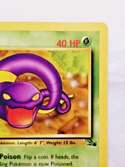 Ekans Fossil Set # 46/62 Pokemon TCG Common Card Base Set 1999 Ungraded - Image 5