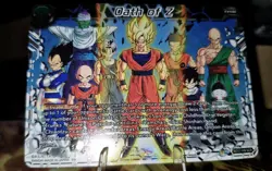 Dragon Ball Super Card Game Ultimate Squad Oath of Z SCR Foil Card BT17-149 - Image 1