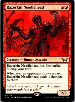Razorkin Needlehead R Duskmourn: House of Horror 153 MP - Image 1