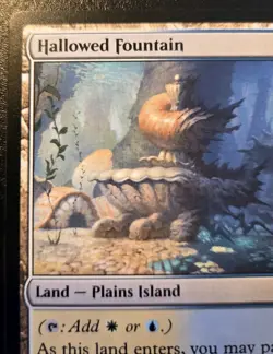 Hallowed Fountain 0265 Rare Lorwyn Eclipsed Magic: The Gathering - Image 2