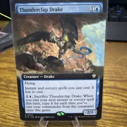 *** Thunderclap Drake *** Commander: Outlaws of Thunder Junction NM MTG English - Image 1