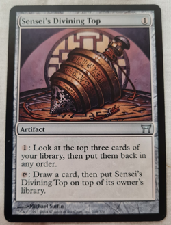Sensei's Divining Top CHK-268 - Uncommon - Magic: The Gathering MTG LP z0060 - Image 1