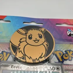 Prismatic Evolutions 2 Pack Blister 2025 Pokemon Day Promo Misprint Eevee Coin - Image 3