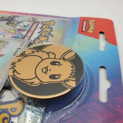 Prismatic Evolutions 2 Pack Blister 2025 Pokemon Day Promo Misprint Eevee Coin - Image 4