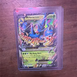Pokemon M Heracross EX 5/111 Ultra Rare XY Furious Fists Holo 220 HP - Image 1